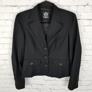 ANASTACIA | three button lined blazer